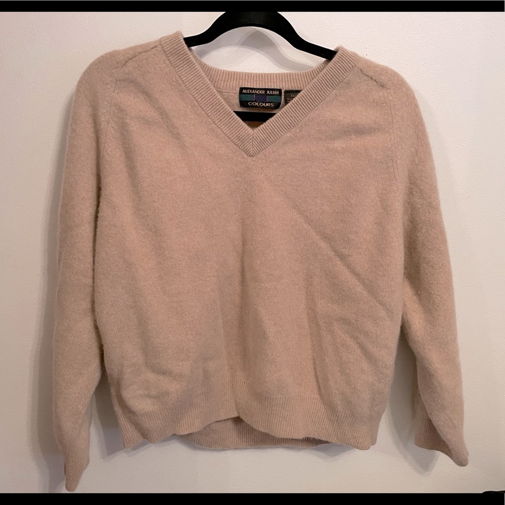 COLOURS-Alexander Julian cashmere sweater
